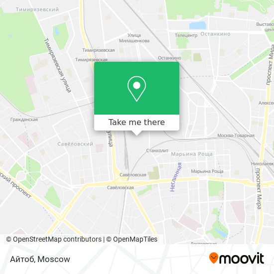 Айтоб map