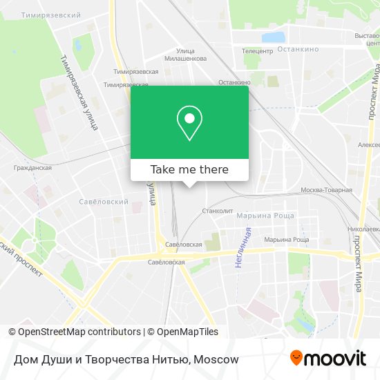 Дом Души и Творчества Нитью map