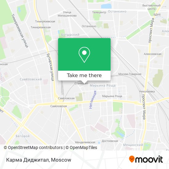 Карма Диджитал map