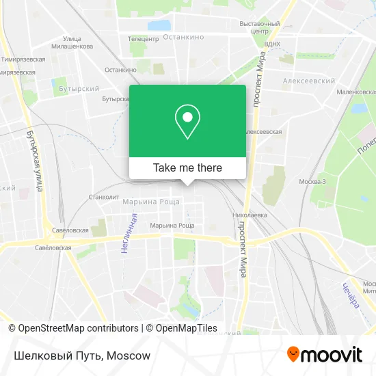 Шелковый Путь map