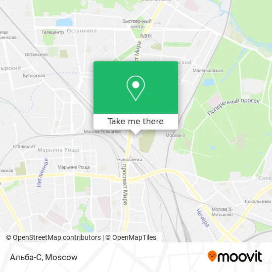 Альба-С map