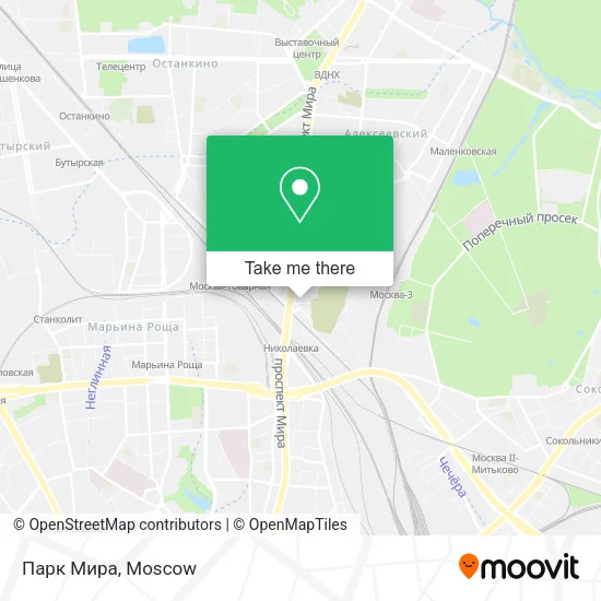 Парк Мира map