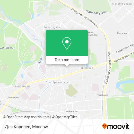 Для Королев map