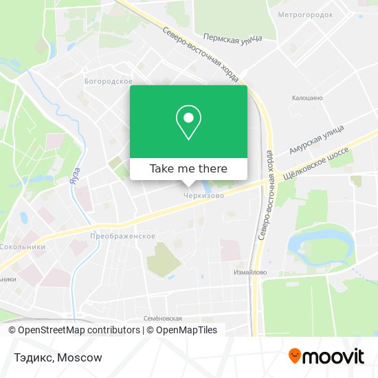 Тэдикс map