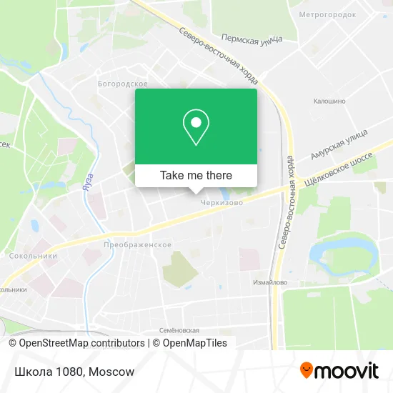 Школа 1080 map