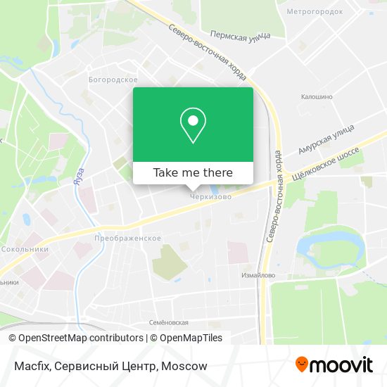 Macfix, Сервисный Центр map