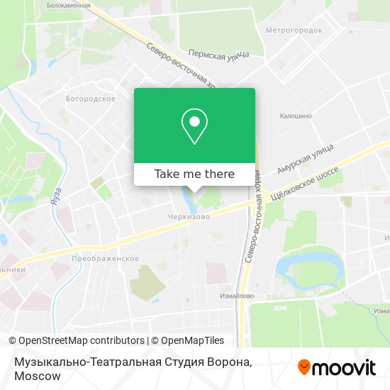 Музыкально-Театральная Студия Ворона map