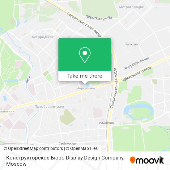 Конструкторское Бюро Display Design Company map