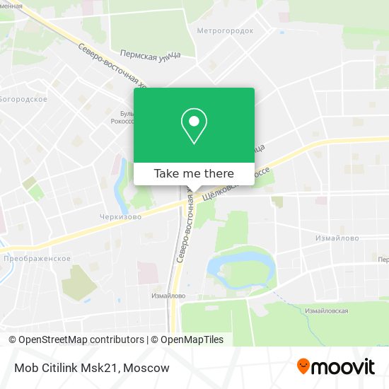 Mob Citilink Msk21 map