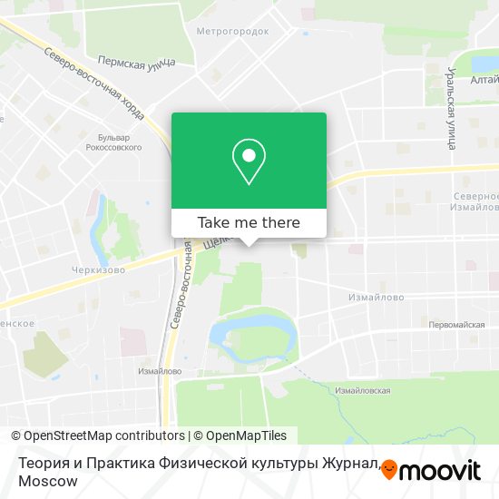 Теория и Практика Физической культуры Журнал map