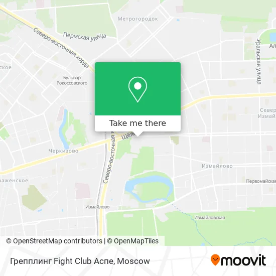 Грепплинг Fight Club Аспе map