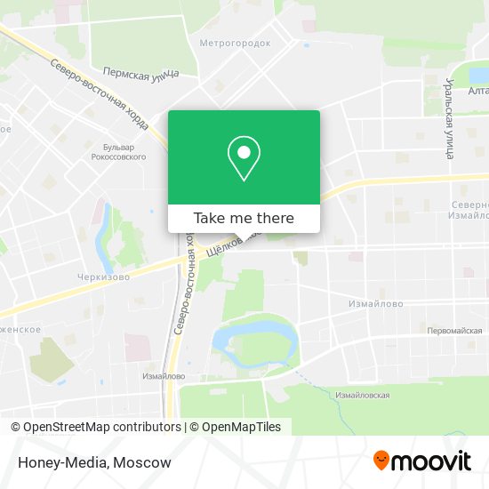 Honey-Media map