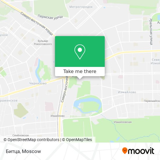 Битца map