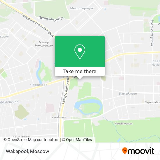 Wakepool map