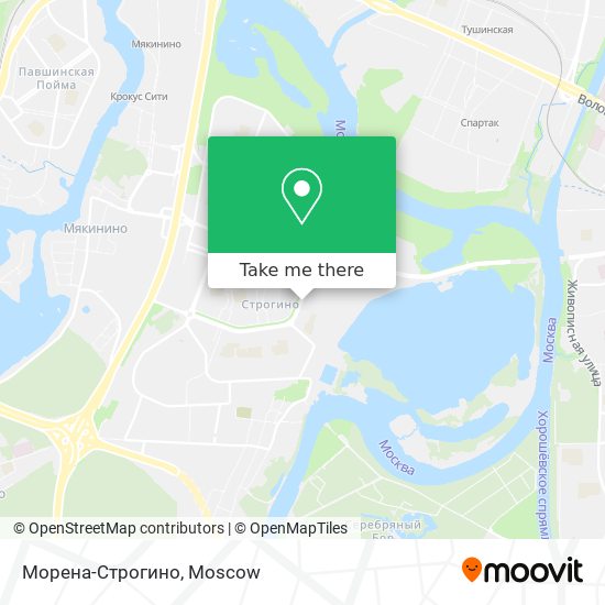 Морена-Строгино map