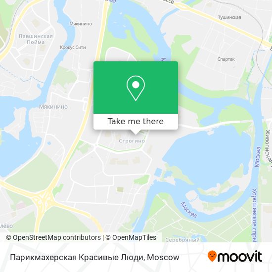 Парикмахерская Красивые Люди map