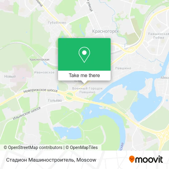 Стадион Машиностроитель map