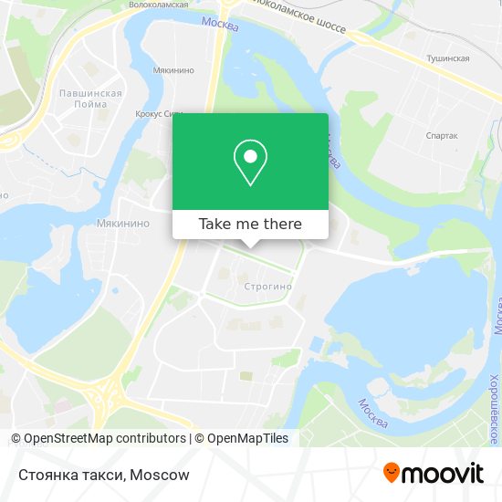 Стоянка такси map