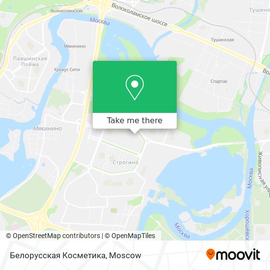 Белорусская Косметика map