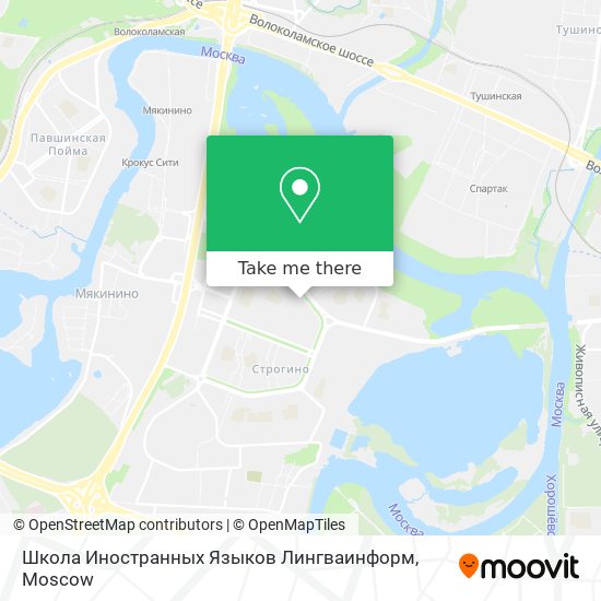 Школа Иностранных Языков Лингваинформ map