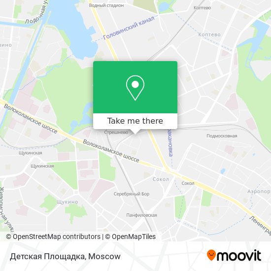 Детская Площадка map