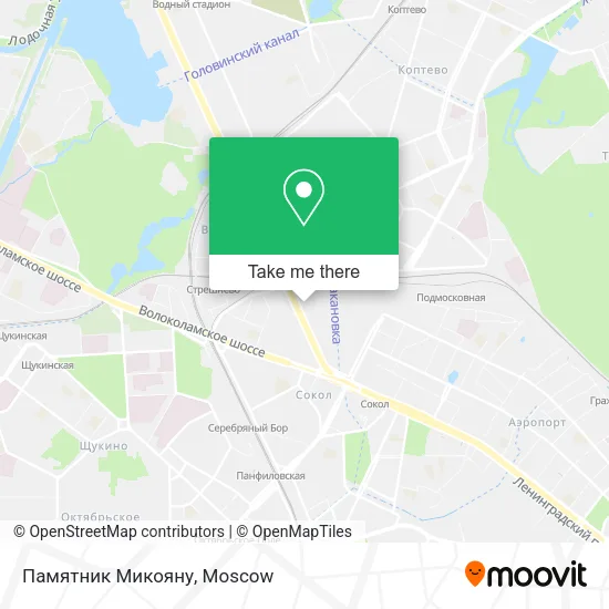 Памятник Микояну map