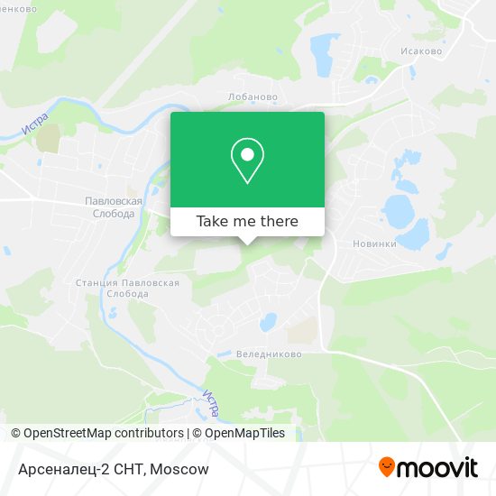Арсеналец-2 СНТ map