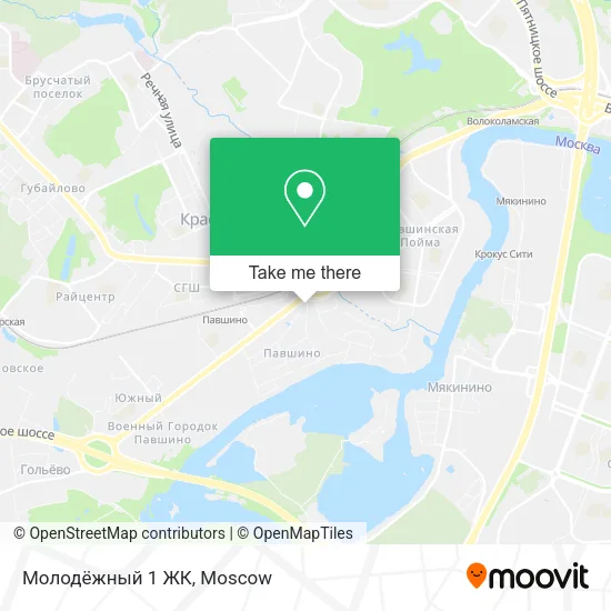 Молодёжный 1 ЖК map