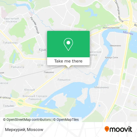 Меркурий map