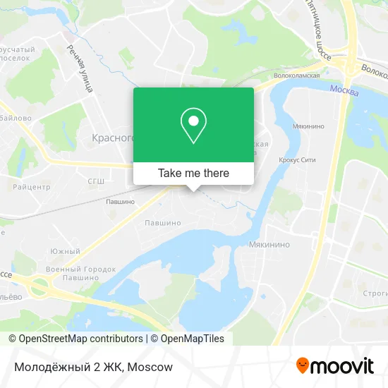 Молодёжный 2 ЖК map