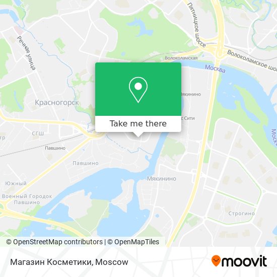 Магазин Косметики map