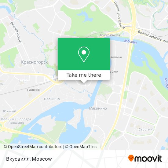 Вкусвилл map