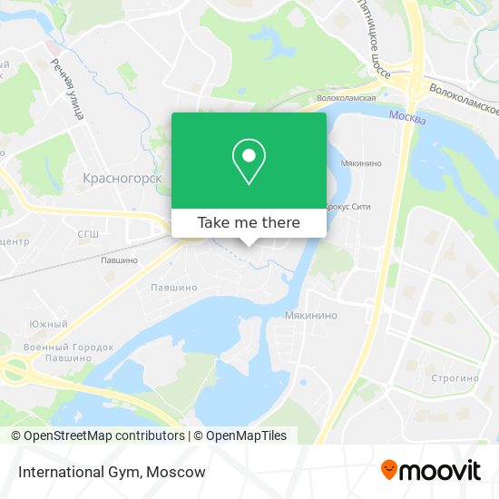 International Gym map