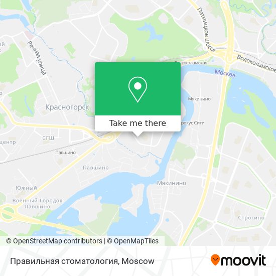Правильная стоматология map