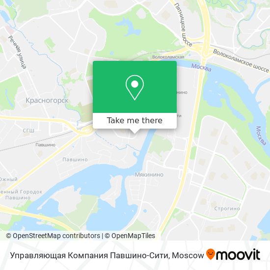 Управляющая Компания Павшино-Сити map