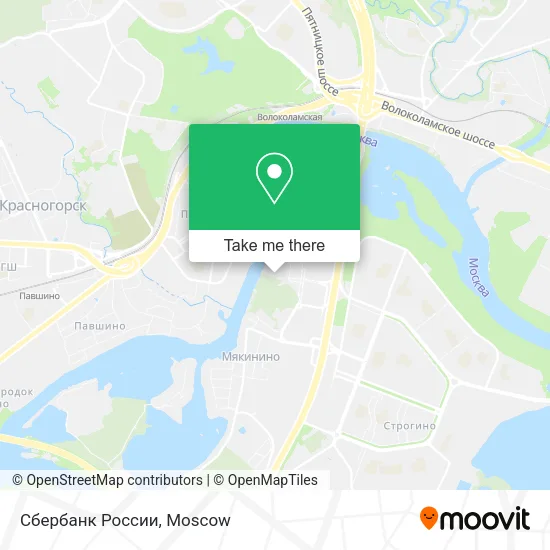 Сбербанк России map