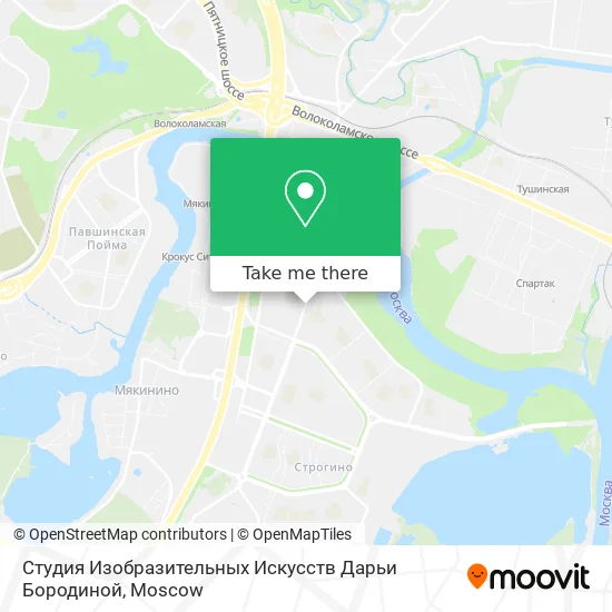 Студия Изобразительных Искусств Дарьи Бородиной map
