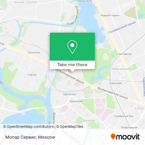 Мопар Сервис map