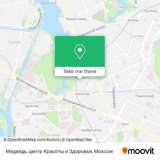 Медведь, центр Красоты и Здоровья map