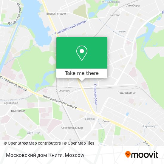 Московский дом Книги map