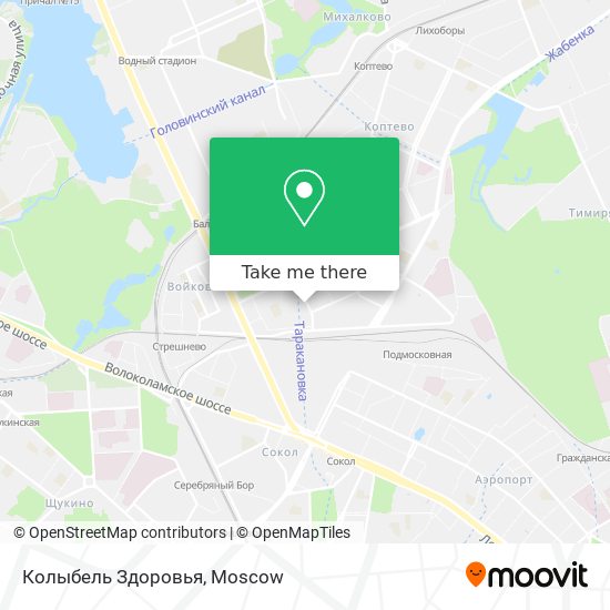 Колыбель Здоровья map