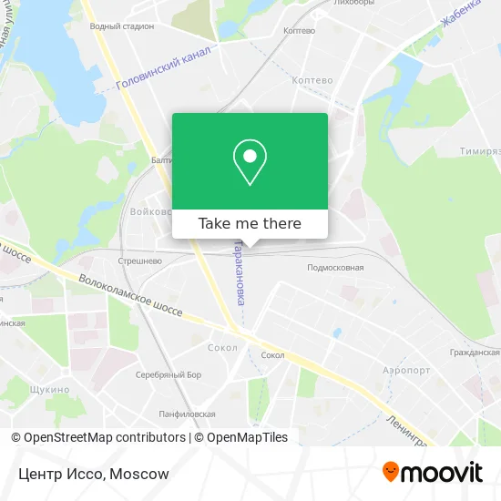 Центр Иссо map