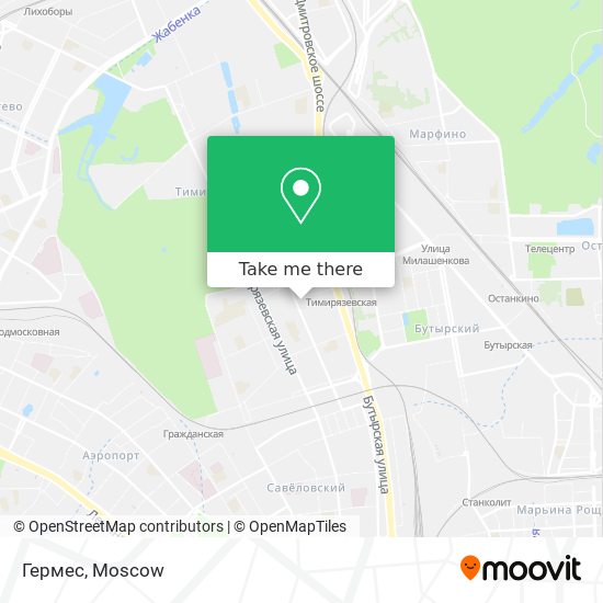 Гермес map