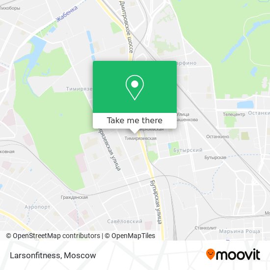 Larsonfitness map