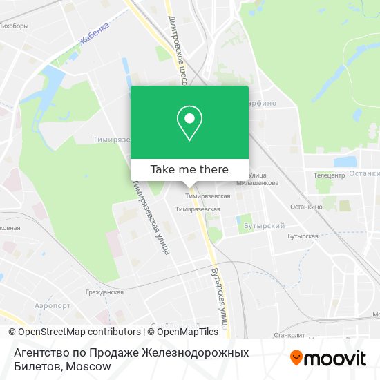 Агентство по Продаже Железнодорожных Билетов map