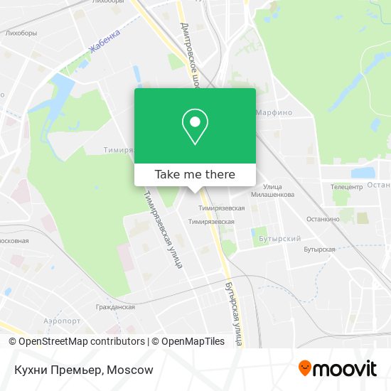 Кухни Премьер map