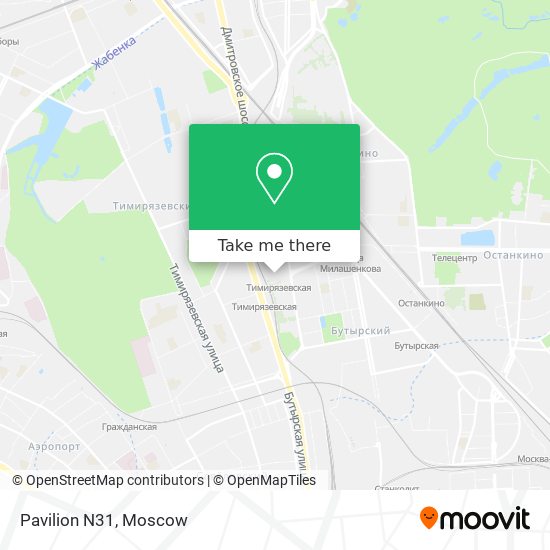 Pavilion N31 map