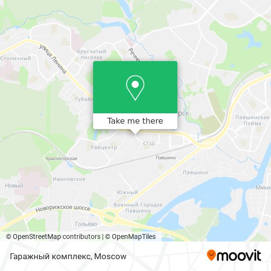 Гаражный комплекс map