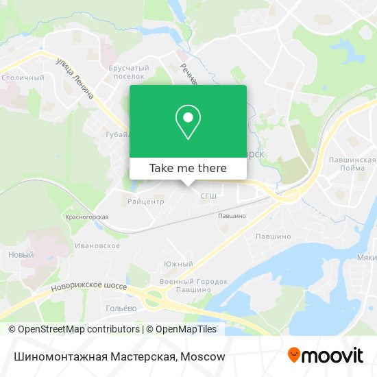 Шиномонтажная Мастерская map