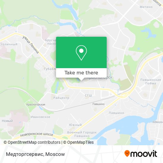 Медторгсервис map